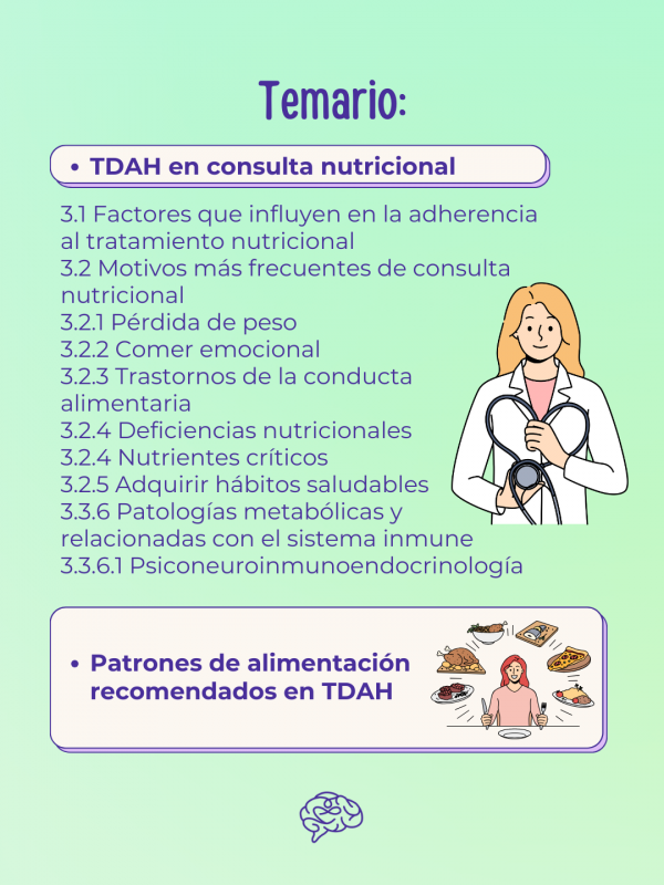 Webinar: Nutrición y divergencia atencional (TDAH) - Imagen 4