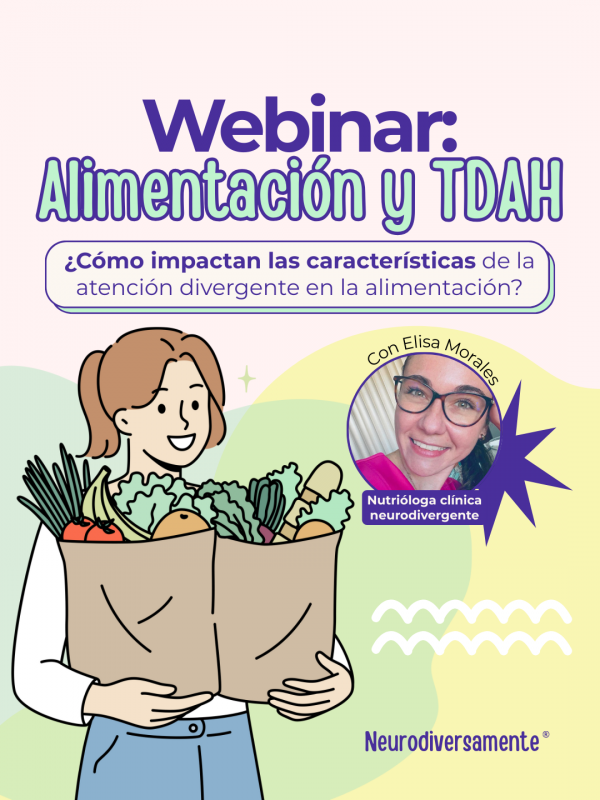 Webinar: Nutrición y divergencia atencional (TDAH)